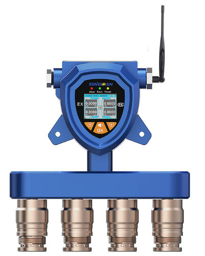 2021新款無線四合一氣體泄漏報警器