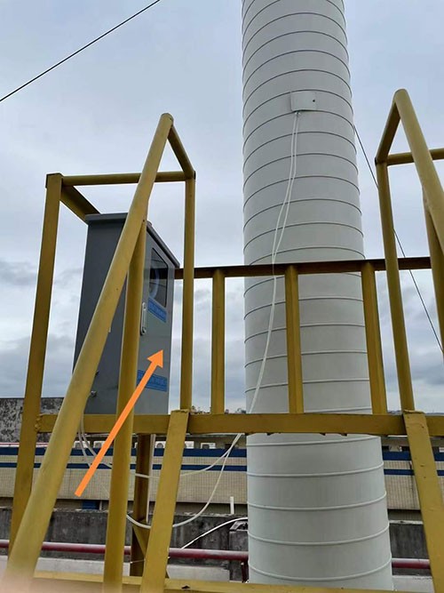 廢氣在線監(jiān)測系統(tǒng)安裝現(xiàn)場圖