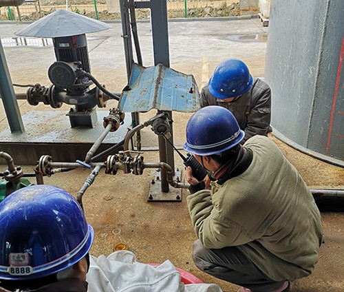 氣體檢測儀現場圖