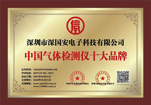 氣體檢測儀十大品牌